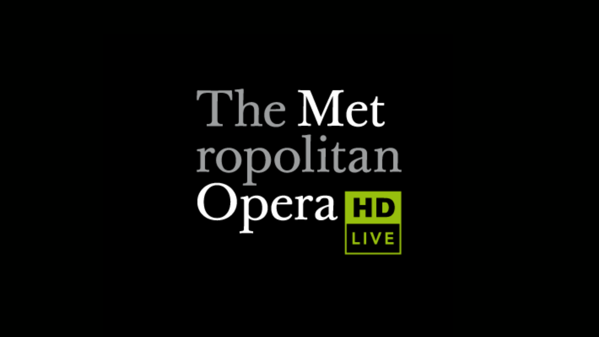 Metropolitní opera HD live v multikině Cinestar