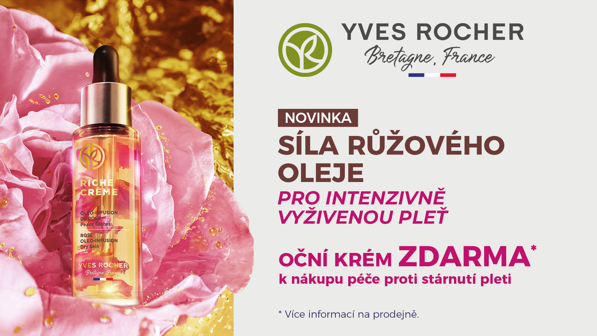 Síla růžového oleje pro intenzivně vyživenou pleť!