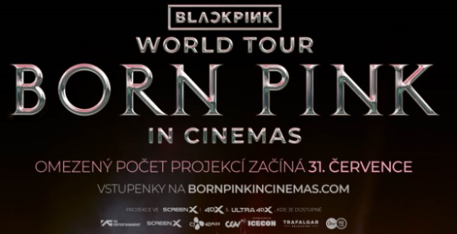 Záznam koncertu ze světového turné kapely BLACKPINK dne 31.7.