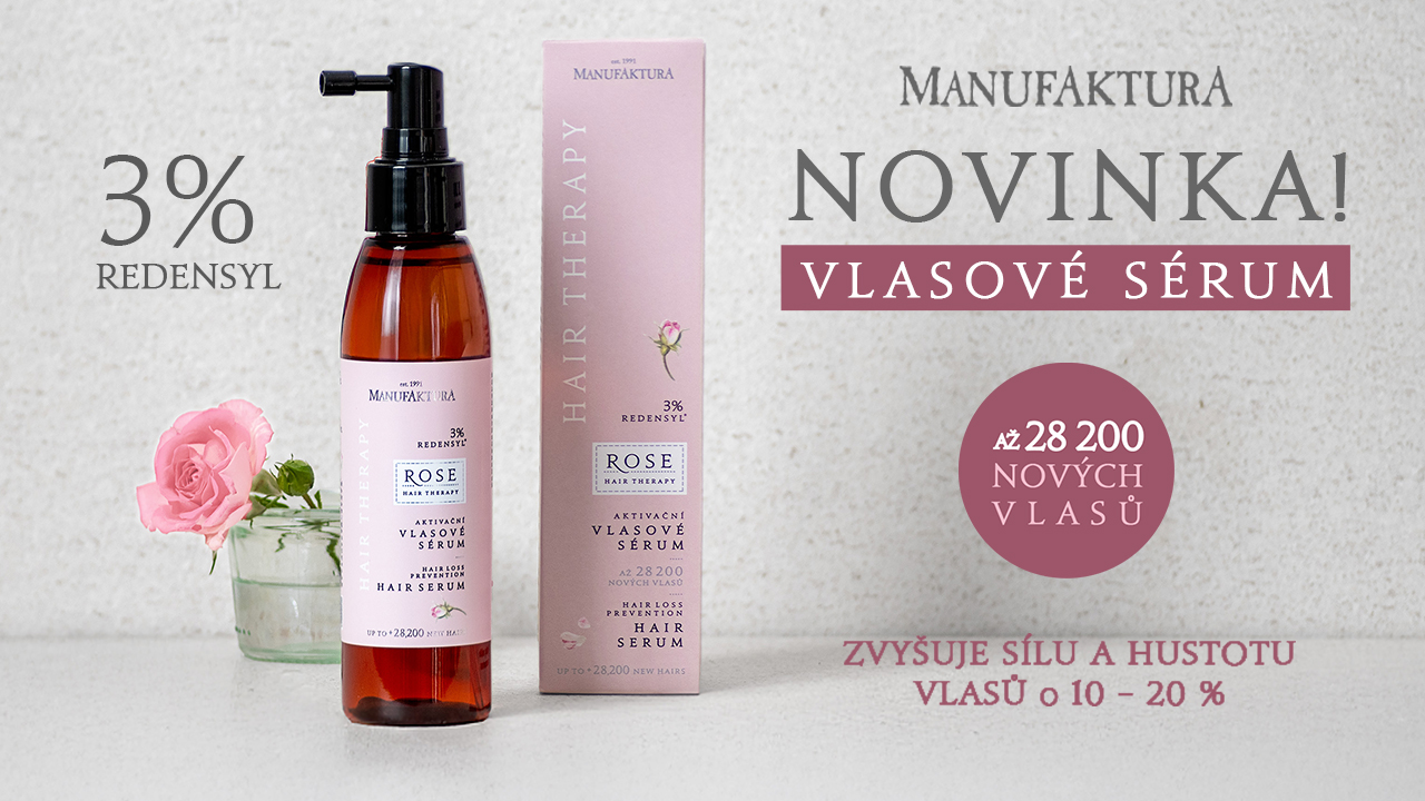ROZKVETLÁ NOVINKA PRO KRÁSNÉ A VITÁLNÍ VLASY