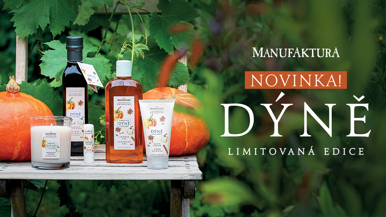 Limitovaná edice Dýně – podzimní voňavá radost