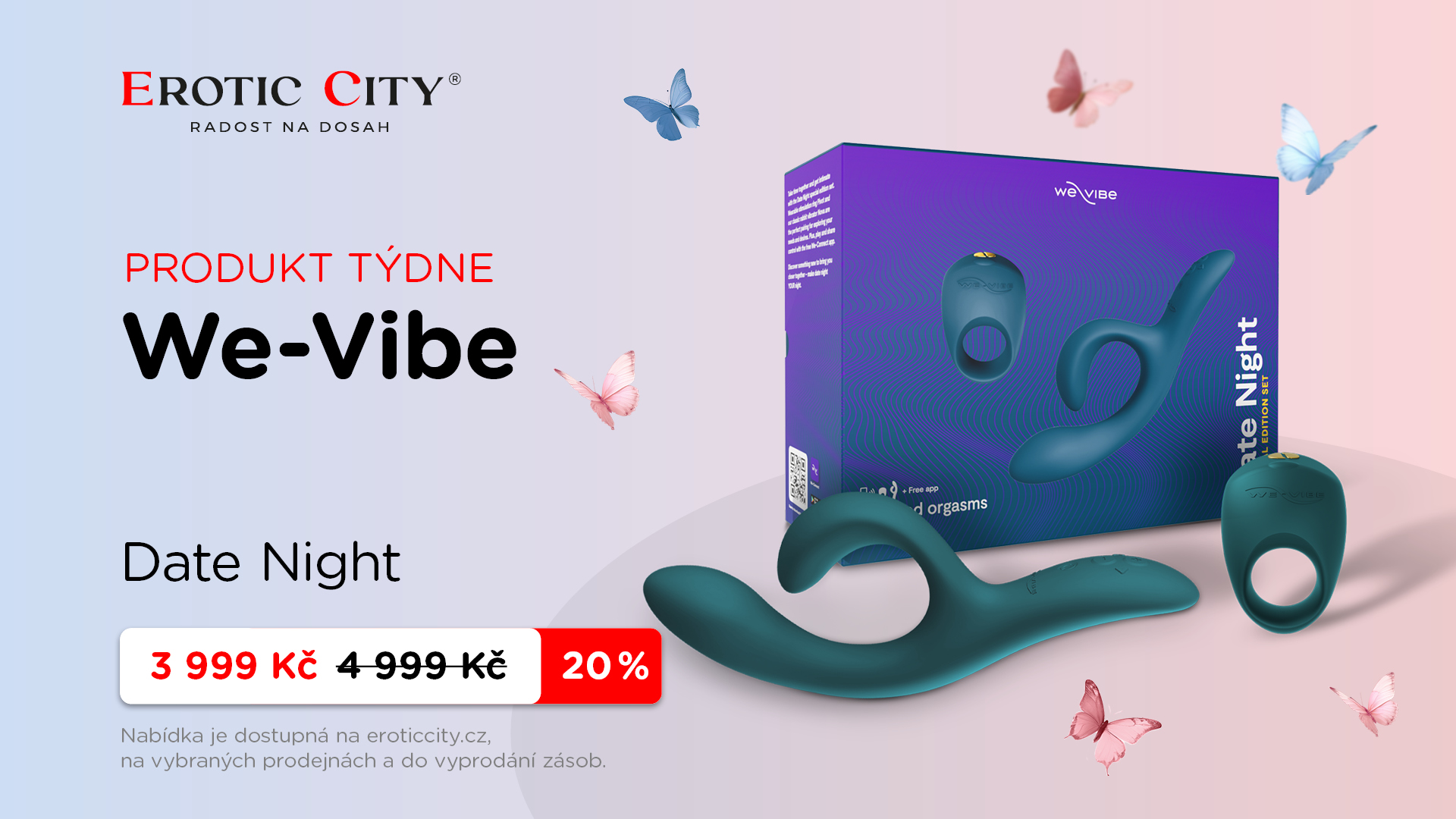 Produkt týdne – We-vibe Date night set