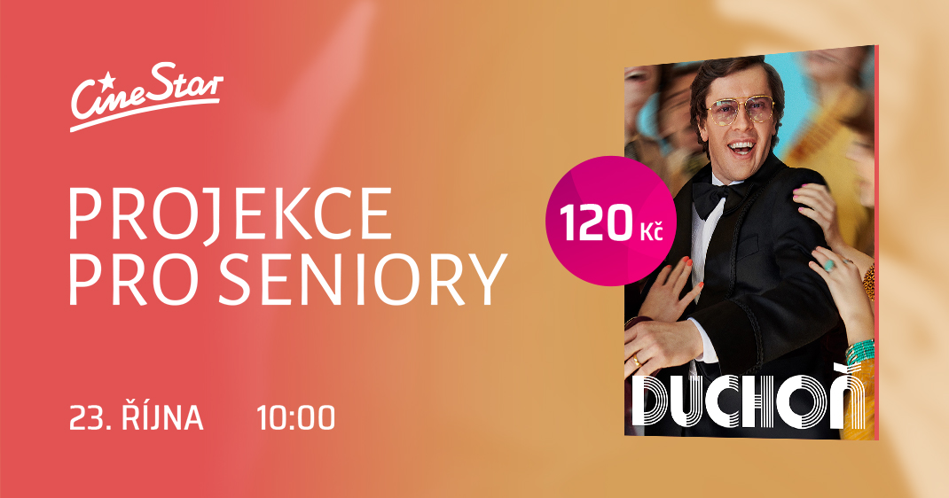 Seniorská projekce 23.10. s filmem Duchoň