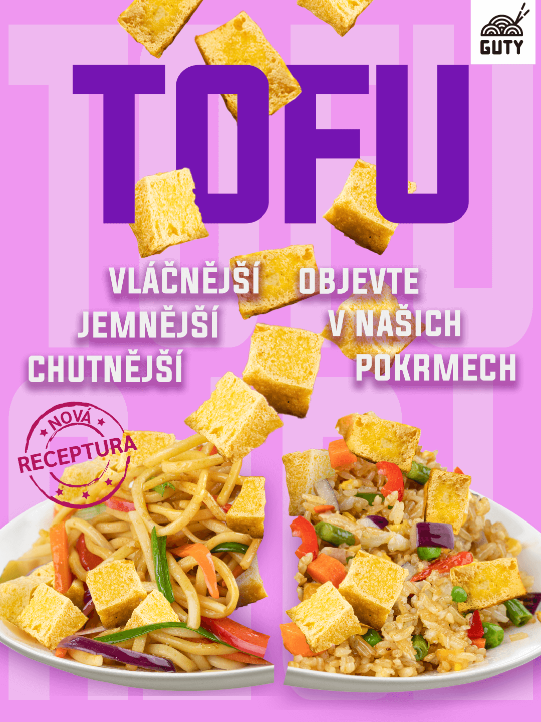 Nová receptura tofu v Guty!