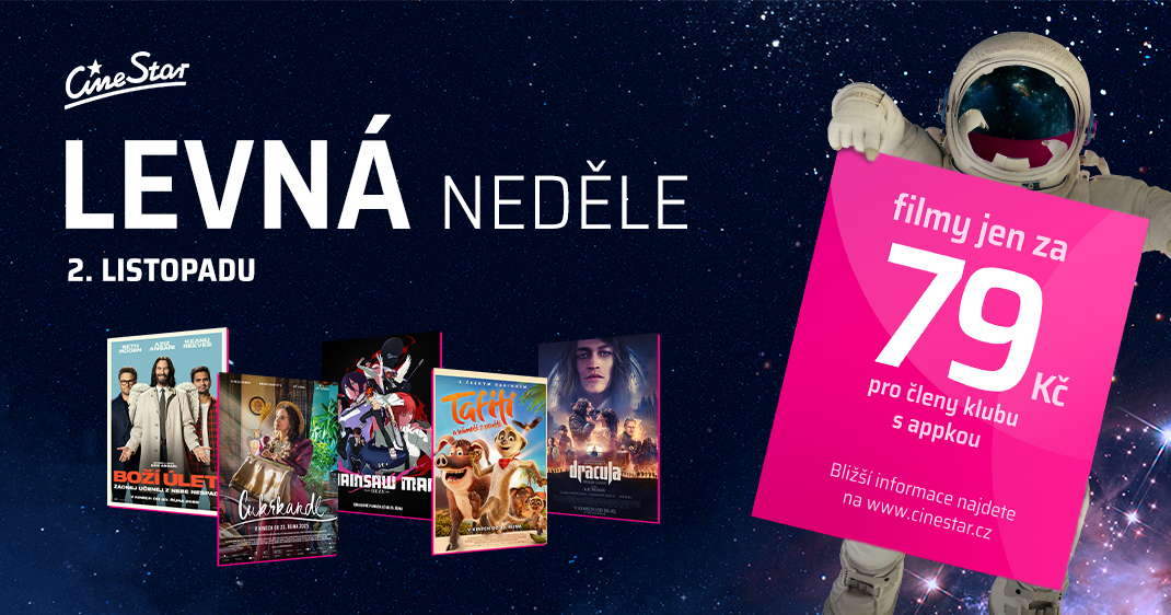 LEVNÁ NEDĚLE JE OPĚT TADY!