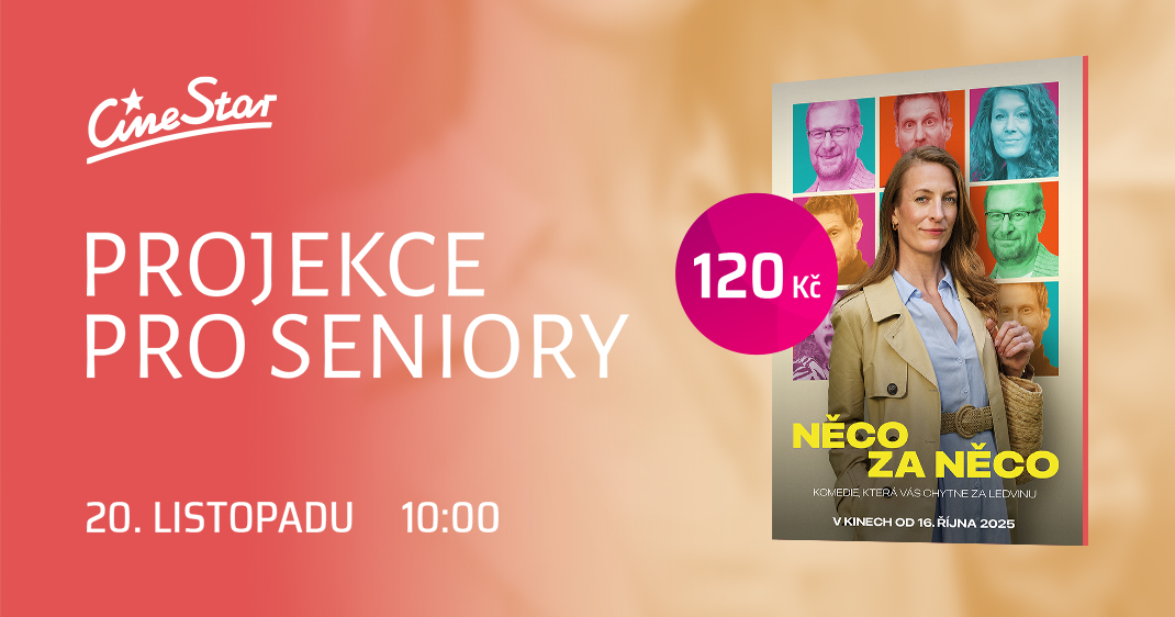Seniorská projekce s filmem Něco za něco