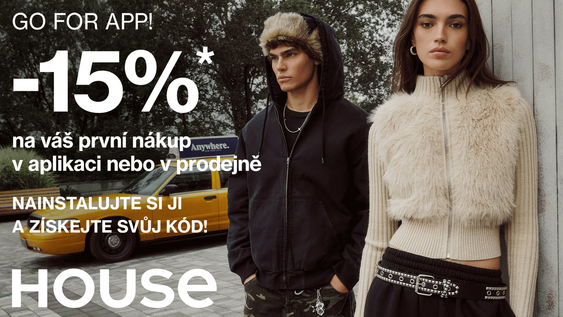 Nová aplikace a sleva na první nákup