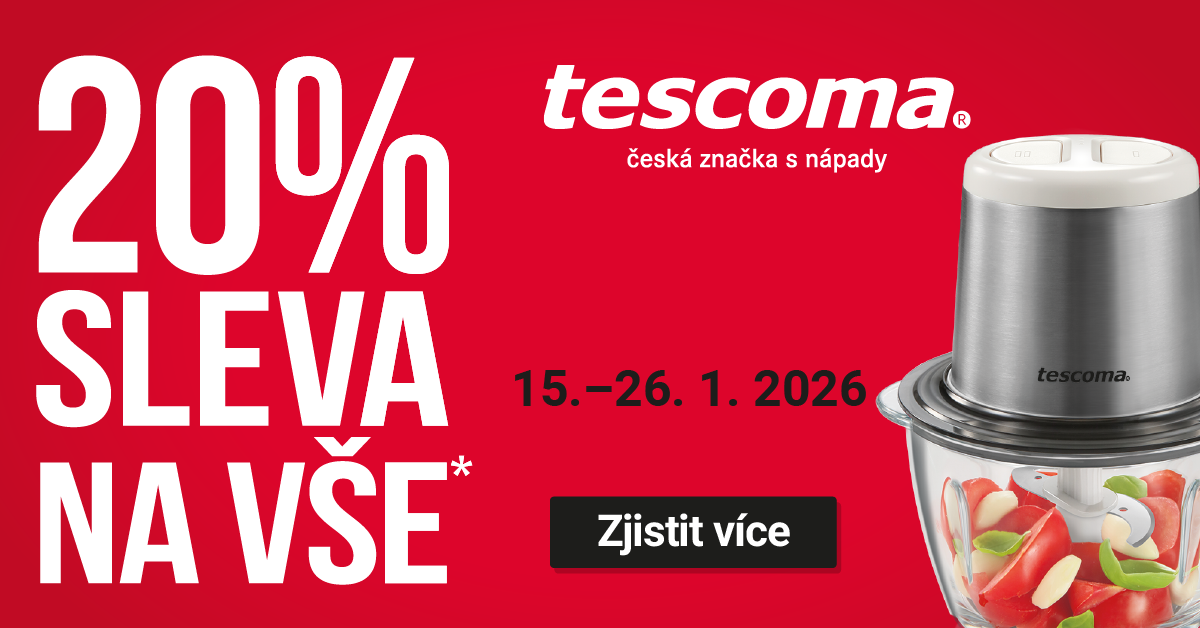 20 % sleva na vše