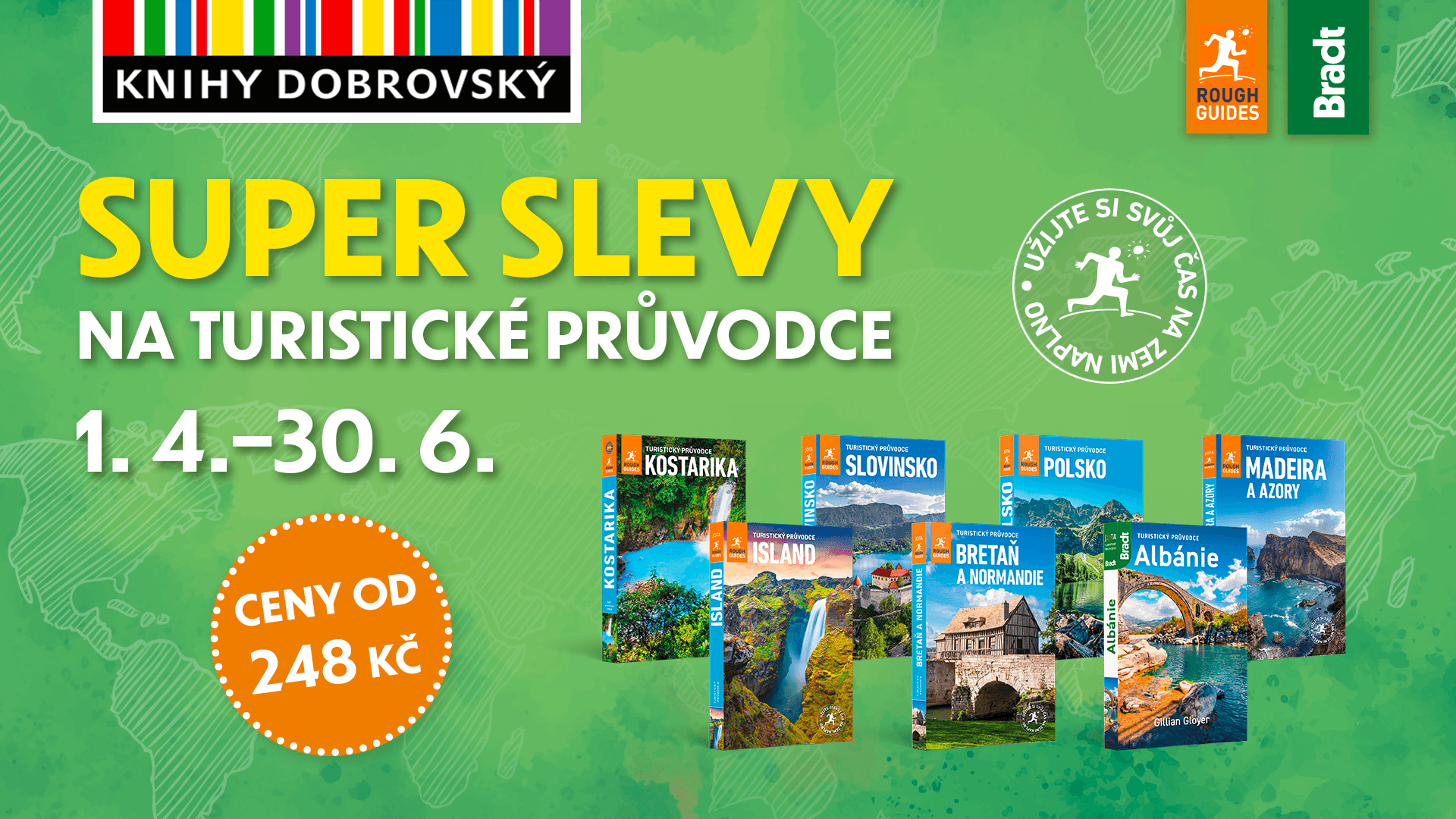 Vydejte se na cesty. Průvodce od 248 Kč