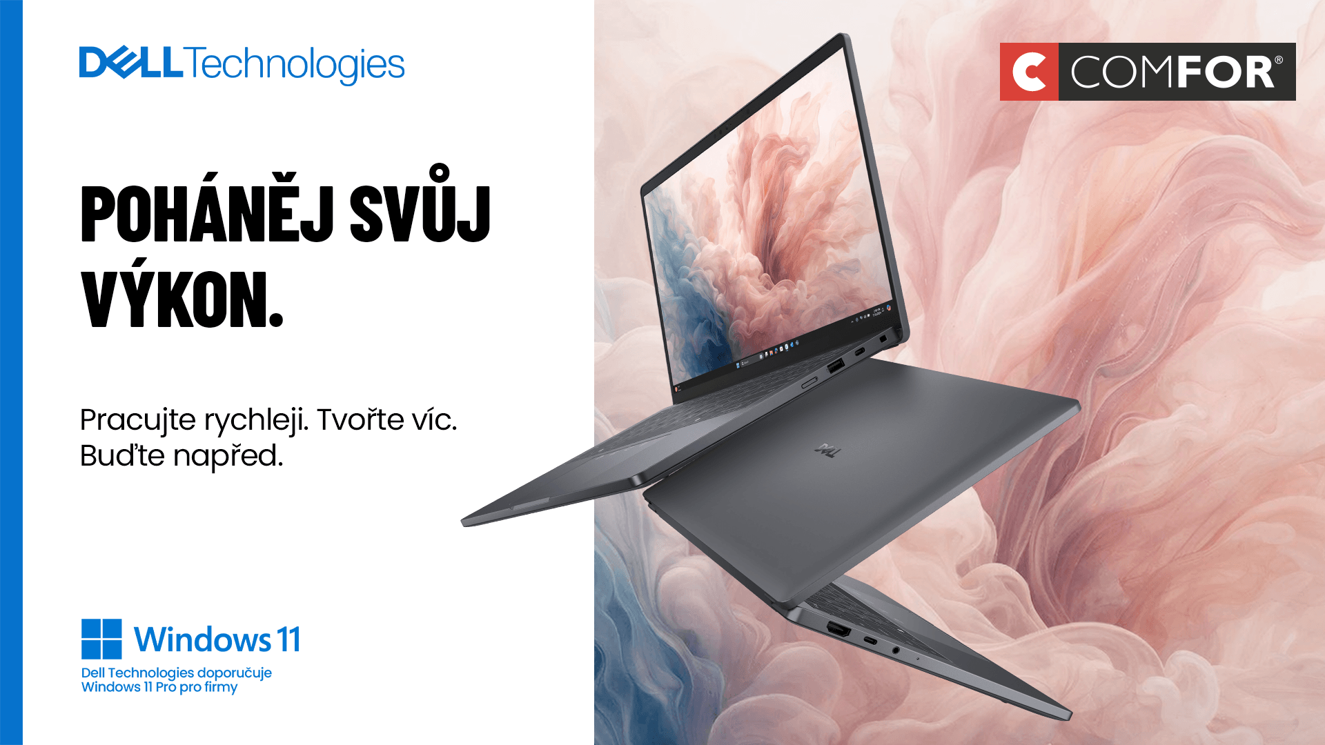 Pracujte rychleji. Tvořte víc.