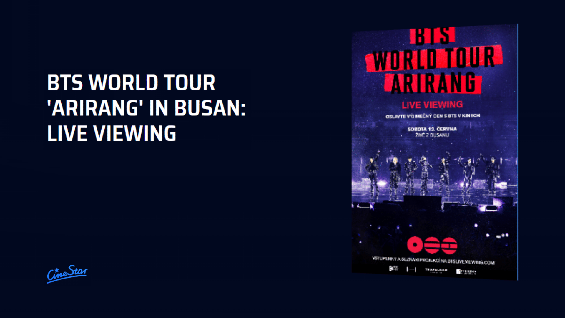 BTS WORLD TOUR 'ARIRANG' IN BUSAN: LIVE VIEWING