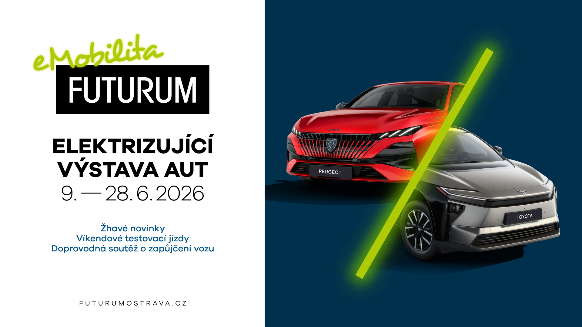 ELEKTRIZUJÍCÍ VÝSTAVA AUT