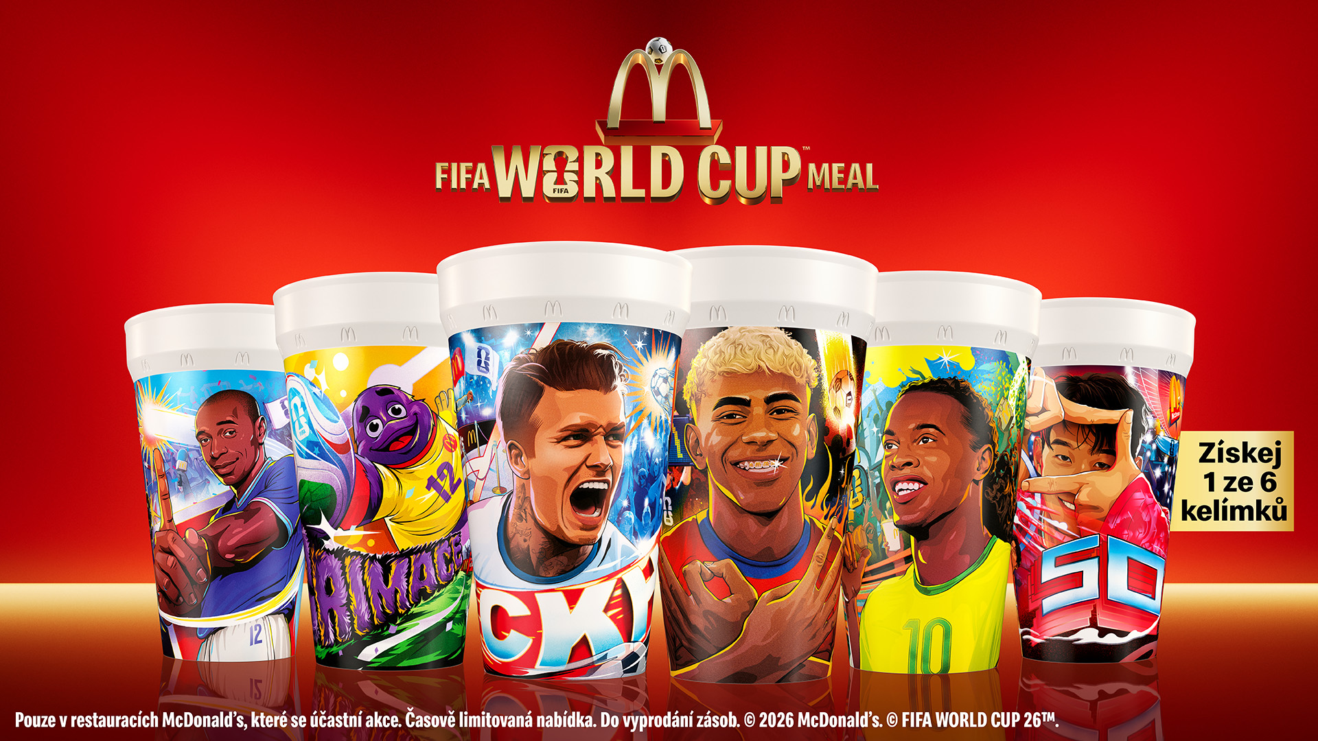 Oslav FIFA World Cup s exkluzivním menu v McDonald's 