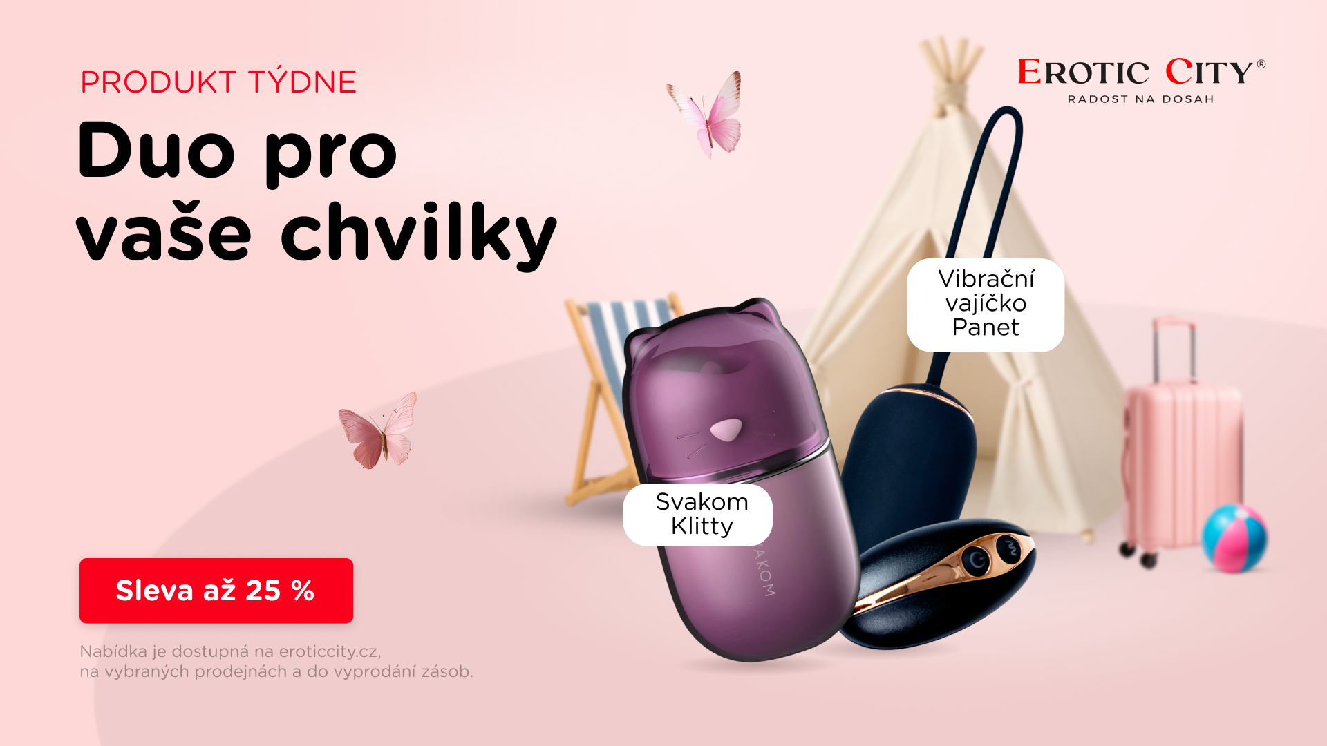 Produkt týdne – Vibrační vajíčko Panet a SVAKOM Klitty
