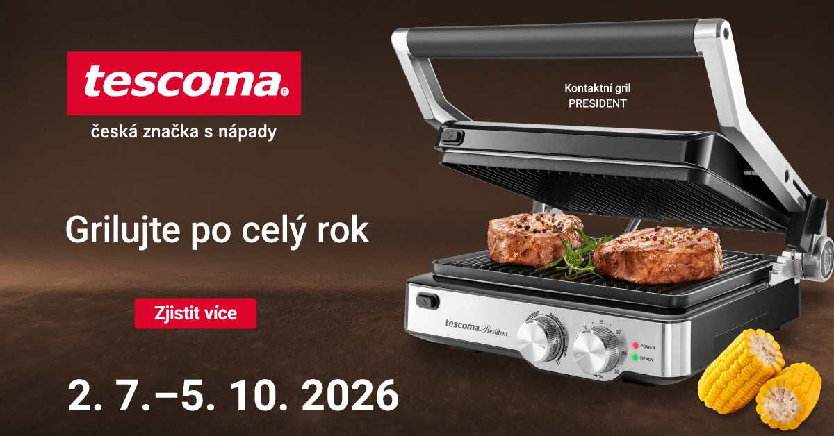Grilujte po celý rok