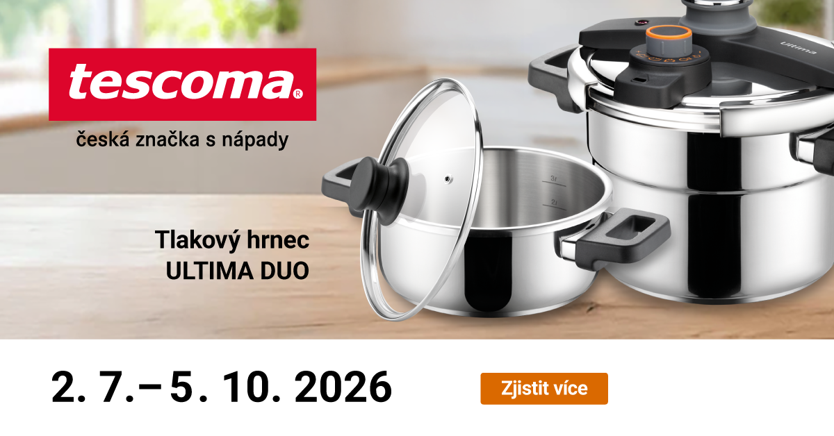 Bezpečný tlakáč se 4 pojistkami 