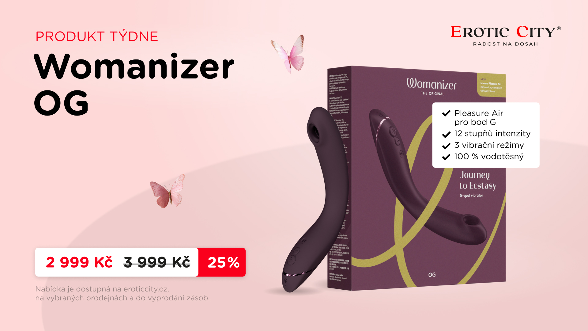 Womanizer OG se slevou 25 %